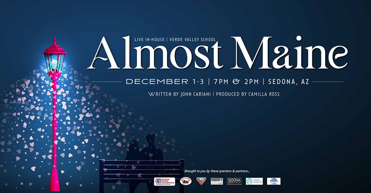 Emerson Theater Collaborative's production of Almost Maine in December 2023.