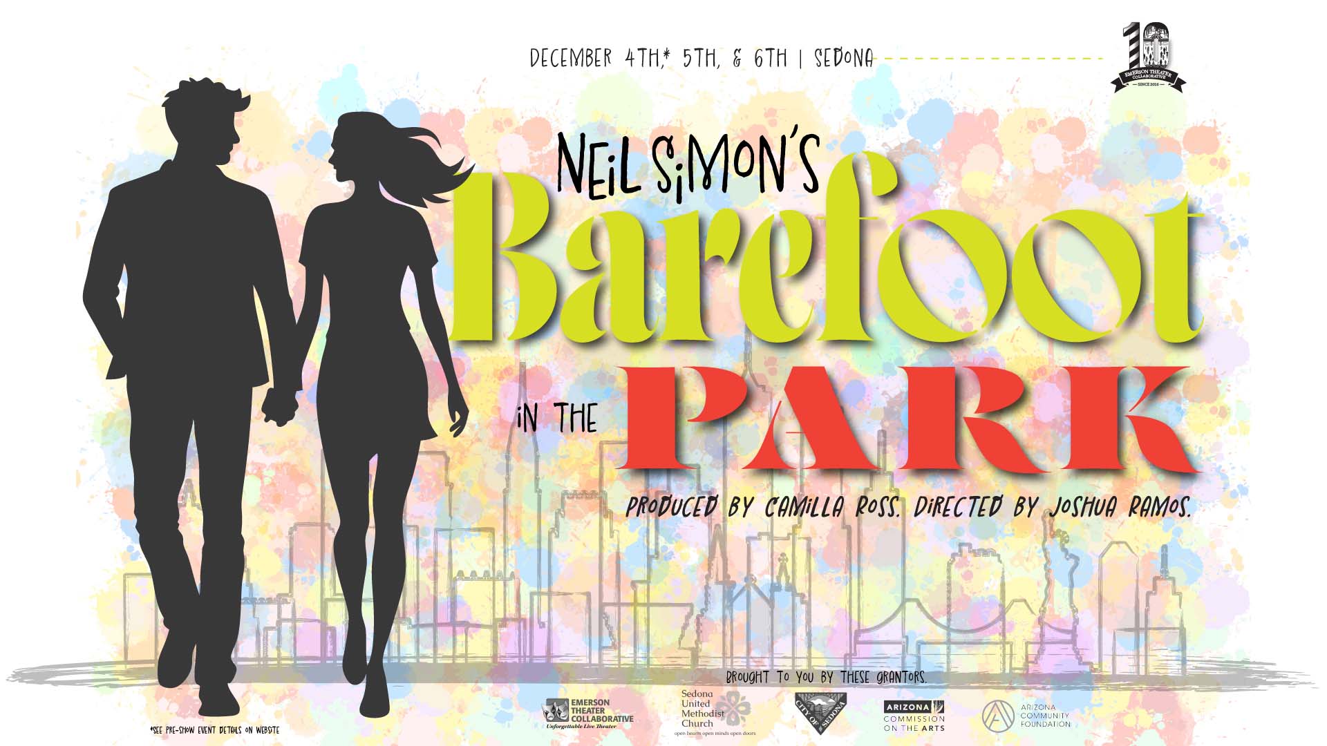 Emerson Theater Collaborative presents Neil Simon's Barefoot in the Park.